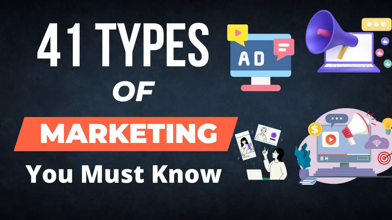 41 types of marketing