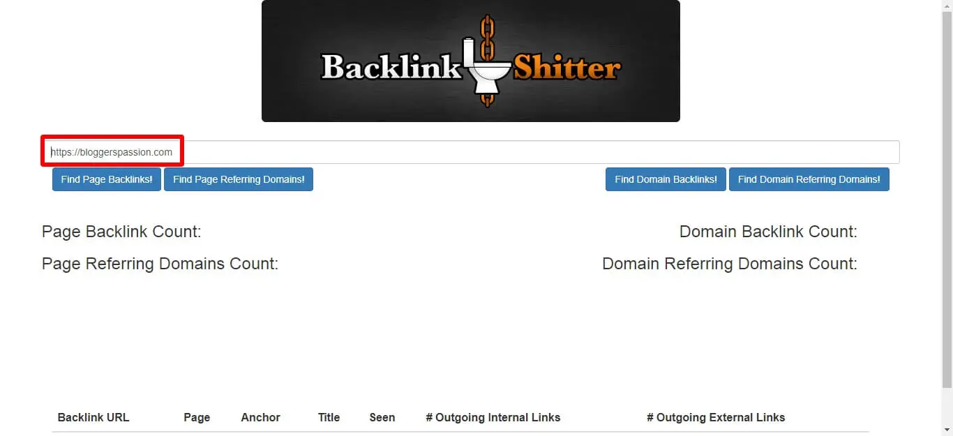 backlink shitter tool