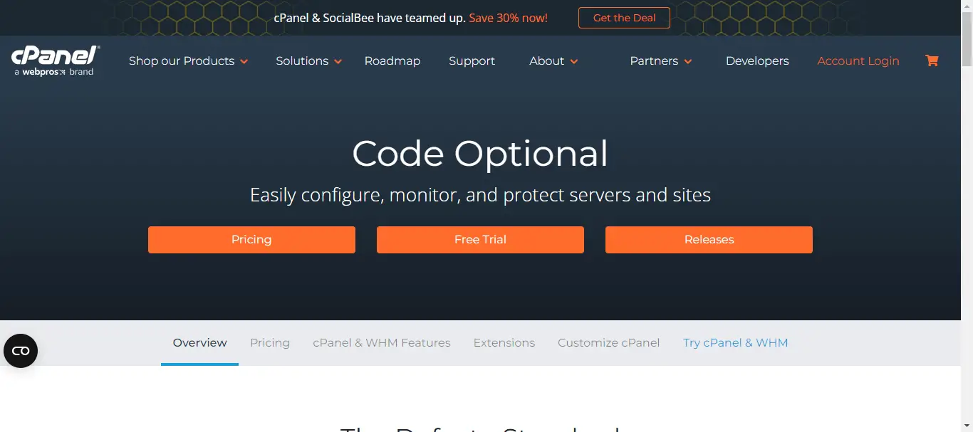 cpanel hosting control panel