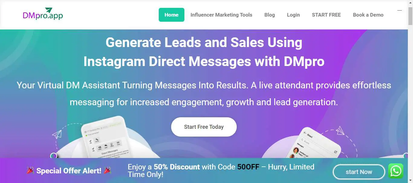 dmpro dm instagram automation tool