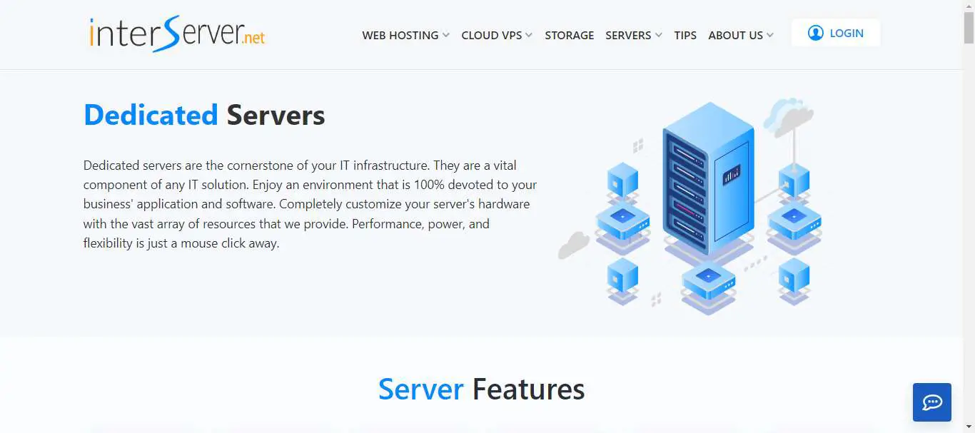 interserver dedicated server hosting