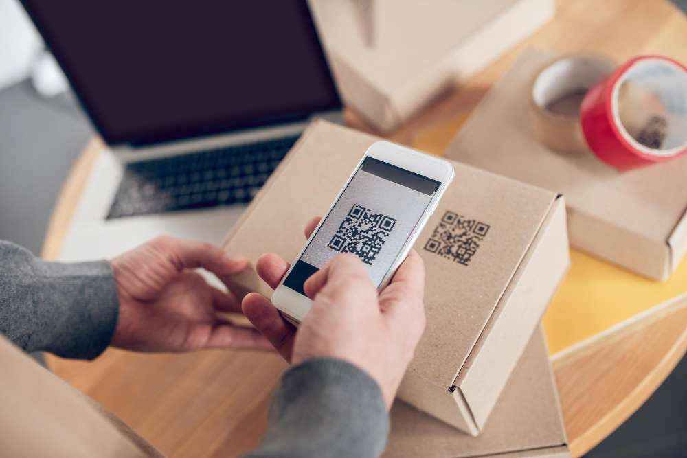 qr code product packaging